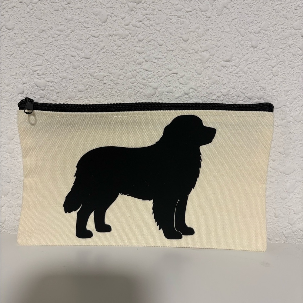 New Custom Bernese Mountain Dog Cosmetic Pouch